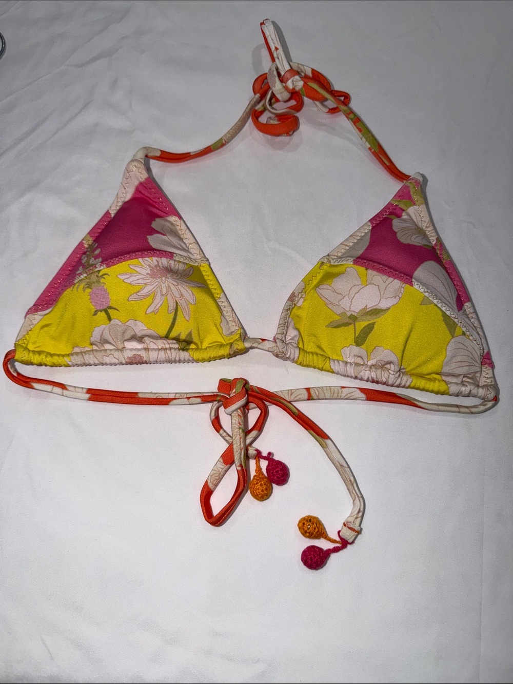 Farm Praia Bikini Top Size Small - Picture 2 of 10